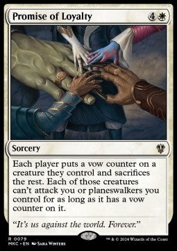 Promise of Loyalty