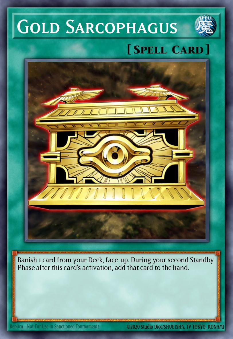 EN110 - MAMA-EN110 - Gold Sarcophagus - Pharaoh Ultra Rare - Normal Spell - Magnificent Mavens