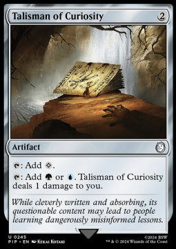 Talisman of Curiosity