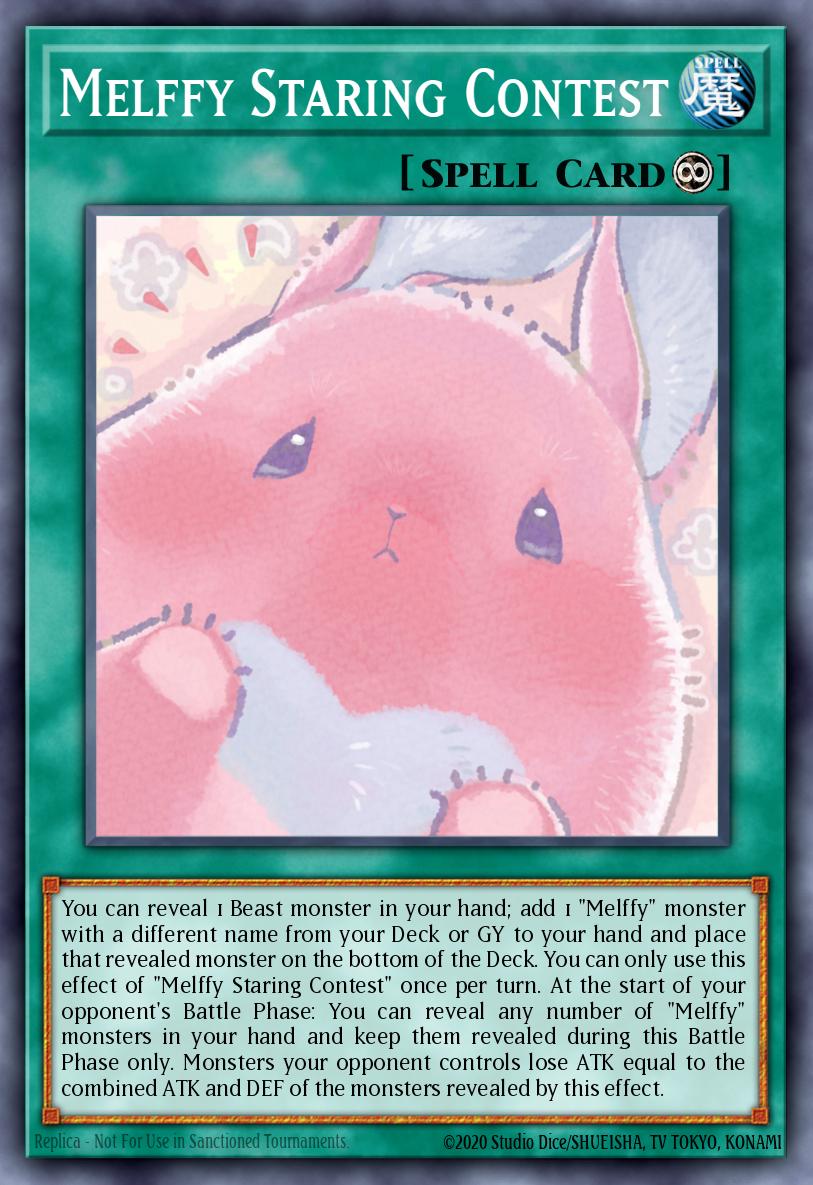 EN141 - MP23-EN141 - Melffy Staring Contest - Common - Continuous Spell - 25th Anniversary Duelist Heroes Tin