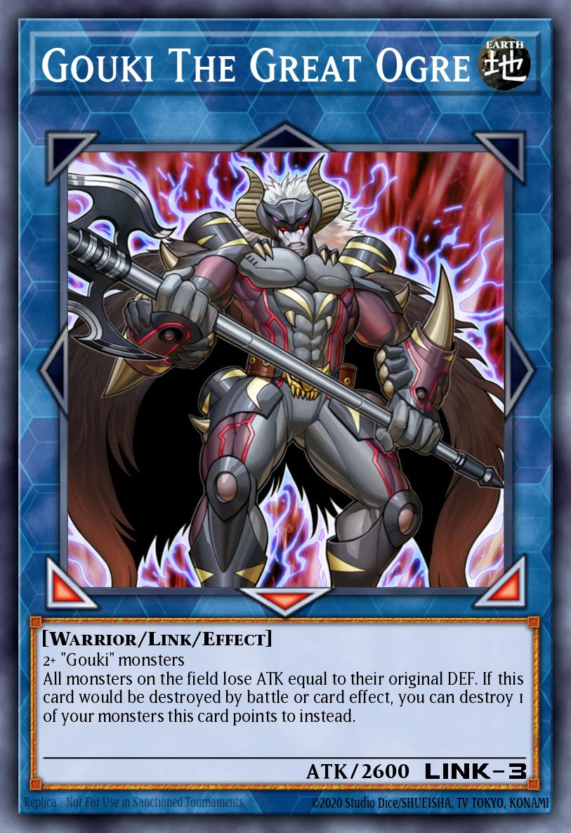 EN073 - DUPO-EN073 - Gouki The Great Ogre - Ultra Rare - Effect Link Monster - 1st-Edition - Duel Power