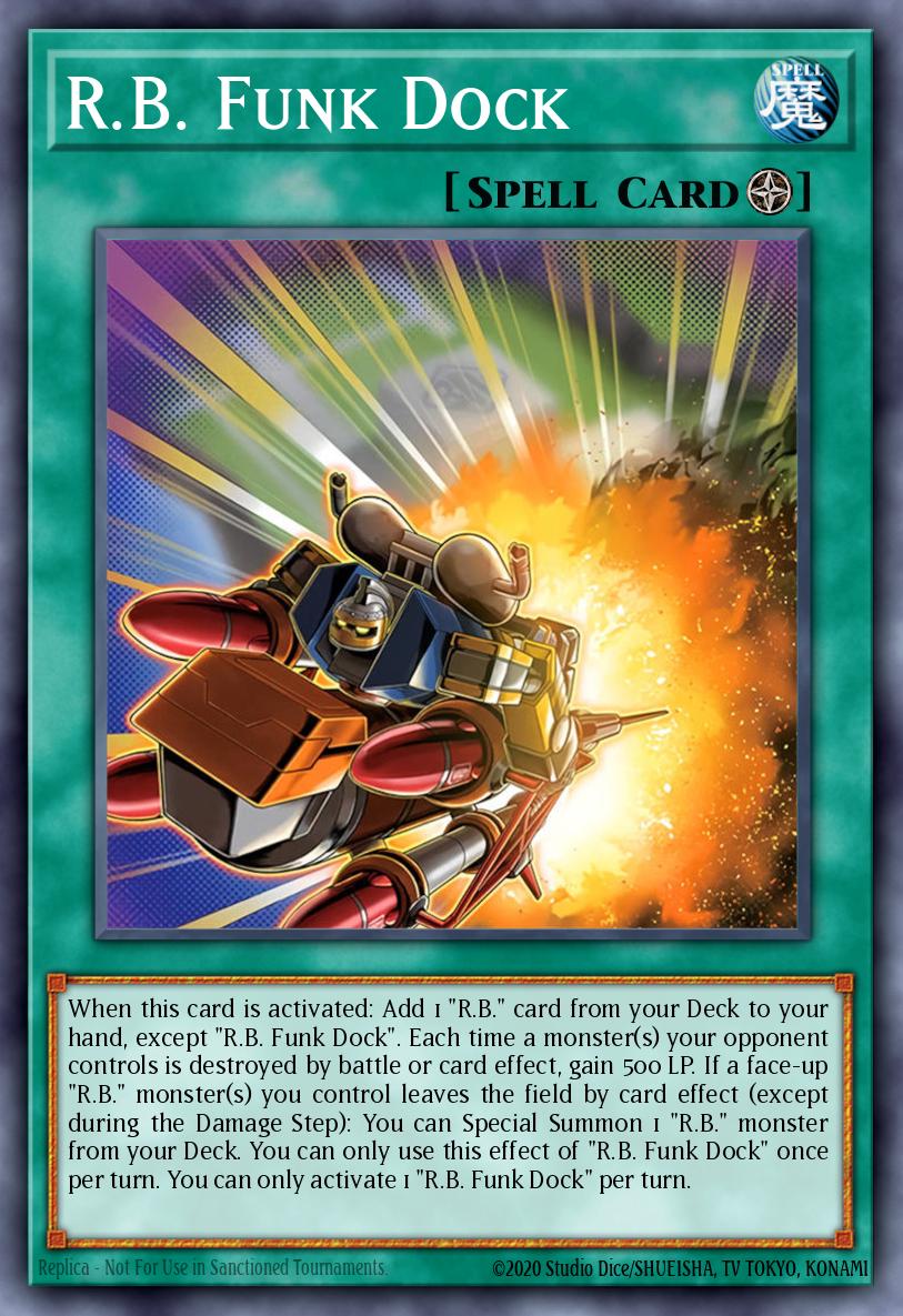 DUAD-EN095 - R.B. Funk Dock - Super Rare - Duelist’s Advance