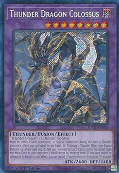 Thunder Dragon Colossus (V.3 - Secret Rare)