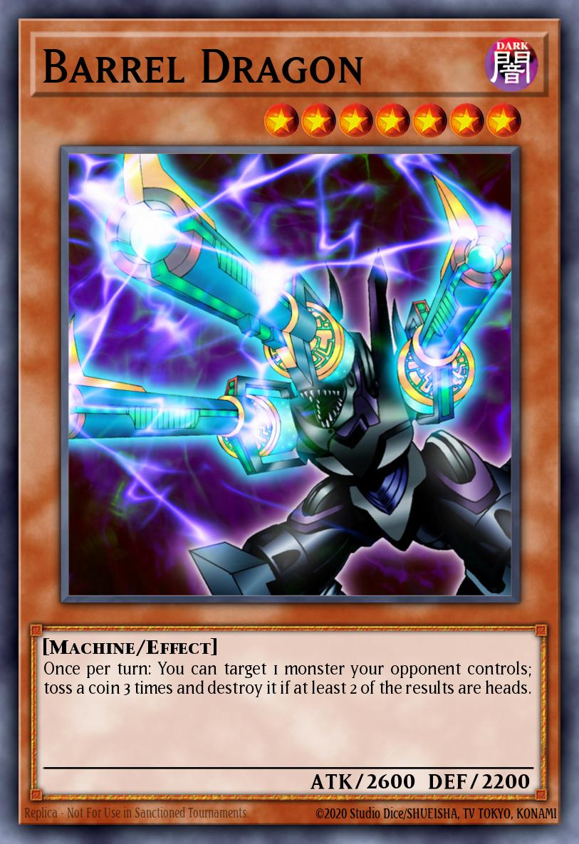 EN003 - STP2-PT003 - Barrel Dragon - Ultra Rare - Effect Monster - Speed Duel Tournament Pack: 2