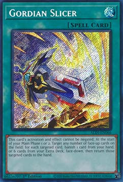 Gordian Slicer (V.1 - Secret Rare)
