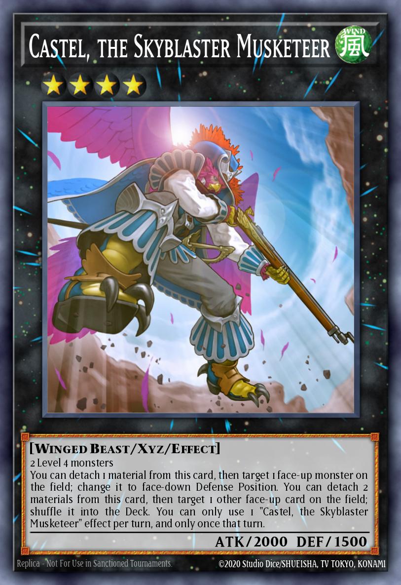 EN002 - AP07-FR002 - Castel, The Skyblaster Musketeer - Ultimate Rare - -