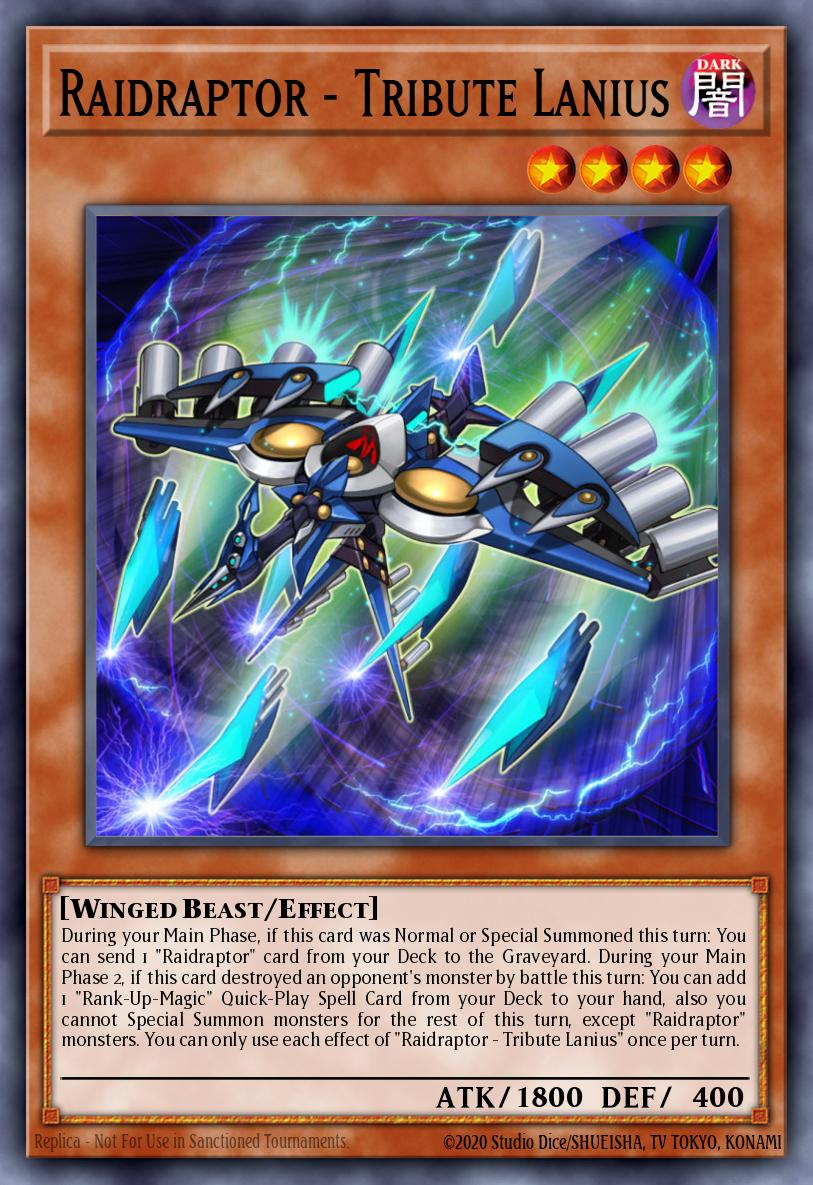 EN084 - GFTP-EN084 - Raidraptor - Tribute Lanius - Ultra Rare - Effect Monster - Ghosts From the Past
