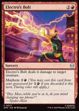 Electro's Bolt