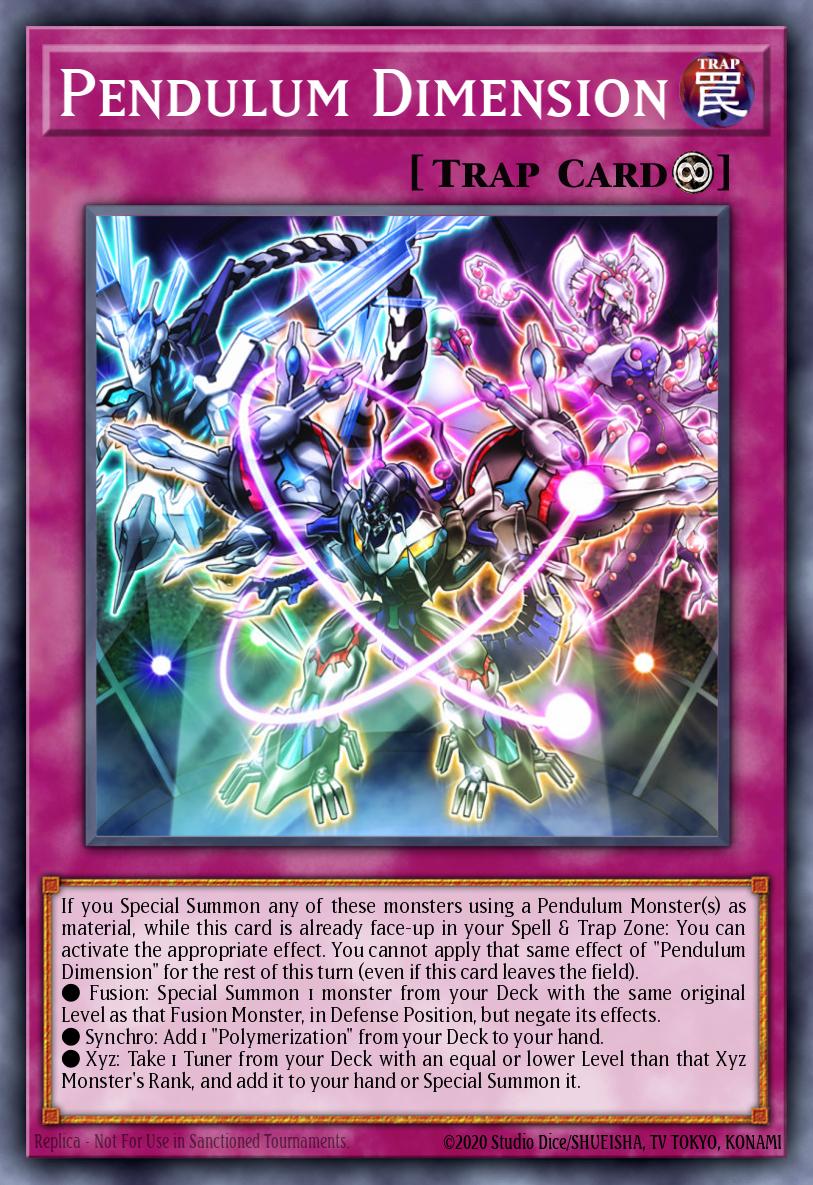 EN049 - LED6-EN049 - Pendulum Dimension - Common - Continuous Trap - Legendary Duelists 6 Magical Hero