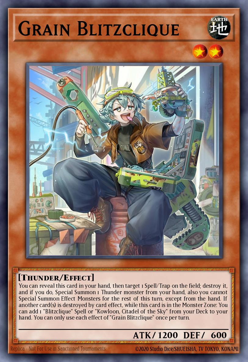 CORI-EN013 - Grain Blitzclique - Super Rare - Chaos Origins