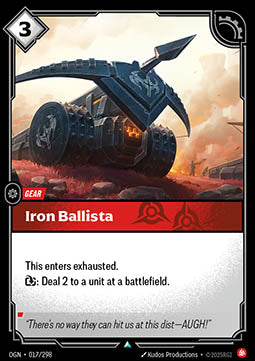 Iron Ballista
