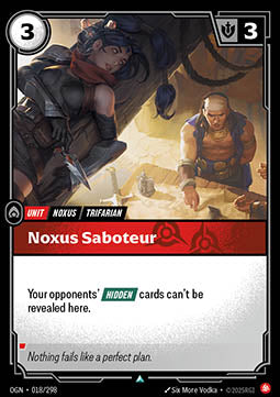 Noxus Saboteur
