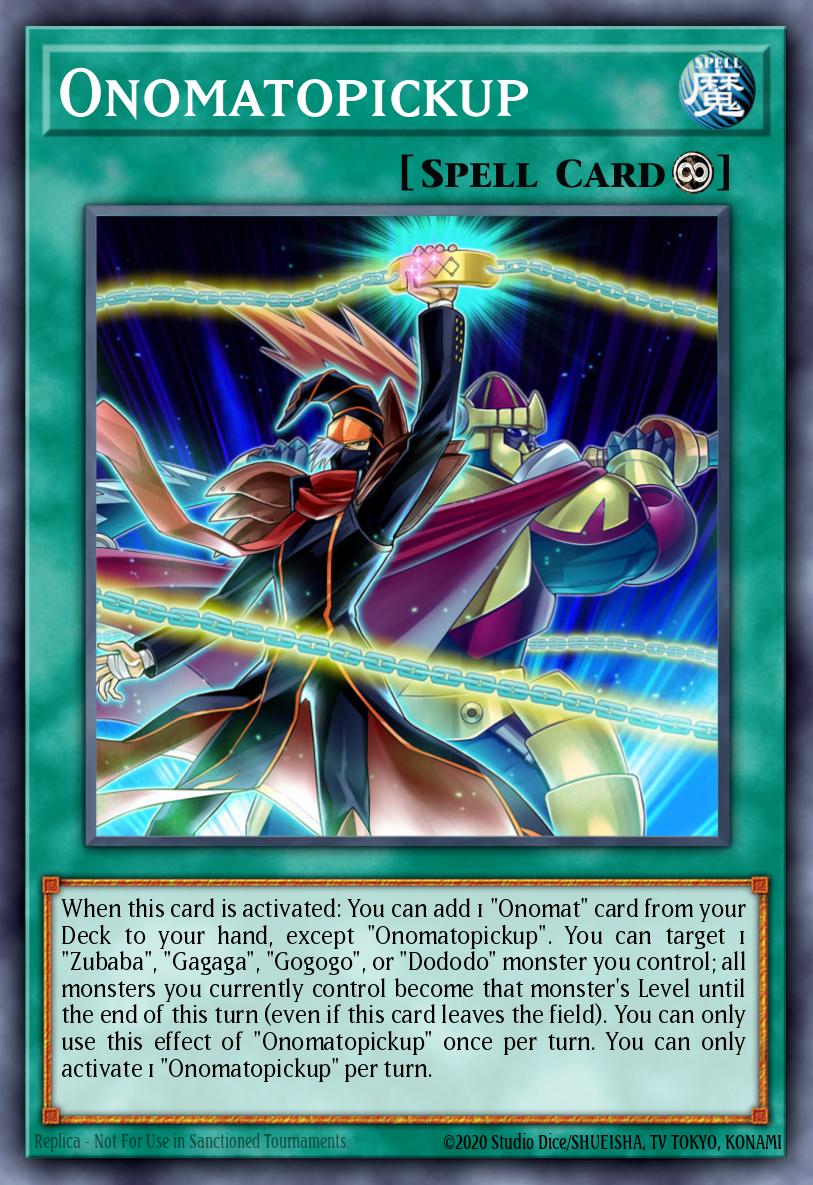 EN037 - LED6-EN037 - Onomatopickup - Rare - Continuous Spell - Legendary Duelists 6 Magical Hero