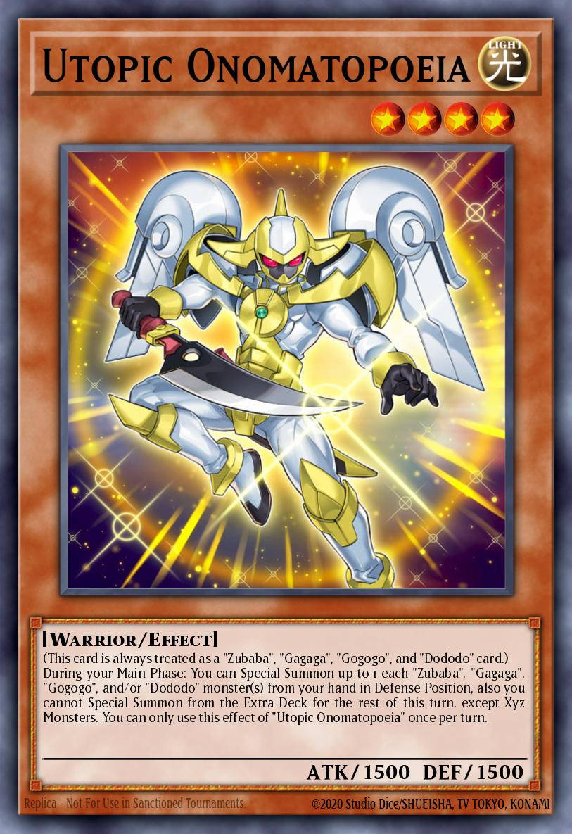 EN009 - DUPO-EN009 - Utopic Onomatopeia - Ultra Rare - Effect Monster - 1st-Edition - Duel Power