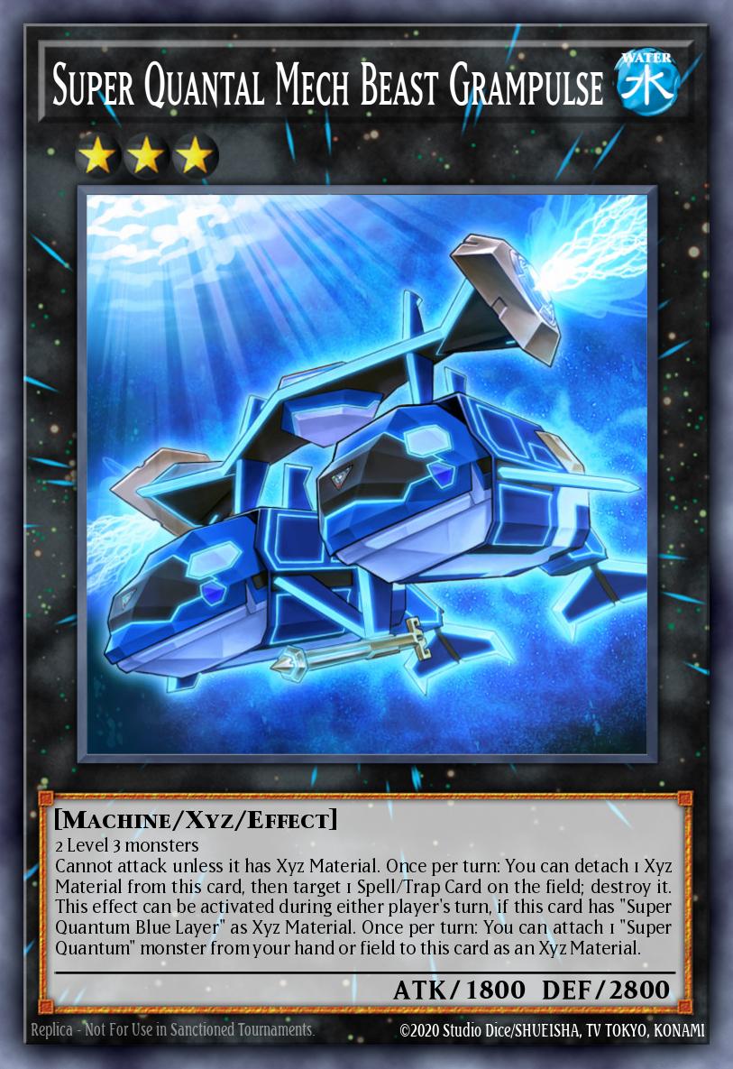 OP03-EN003 - OP03-EN003 - Super Quantal Mech Beast Grampulse - Ultimate Rare - OTS Tournament Pack 3 VLP