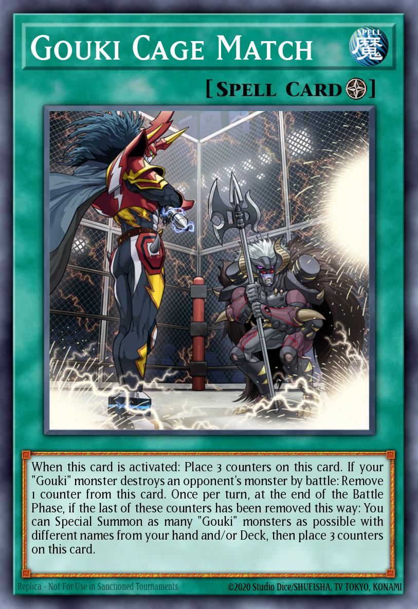 EN024 - DUPO-EN024 - Gouki Cage Match - Ultra Rare - Field Spell - 1st-Edition - Duel Power