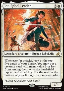 Jet, Rebel Leader (V.1)
