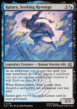Katara, Seeking Revenge