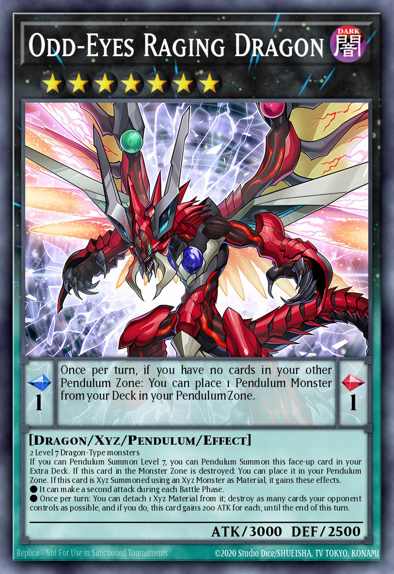 LAVD-ENO29 - Odd-Eyes Raging Dragon - Common - Legendary Arc-V Decks