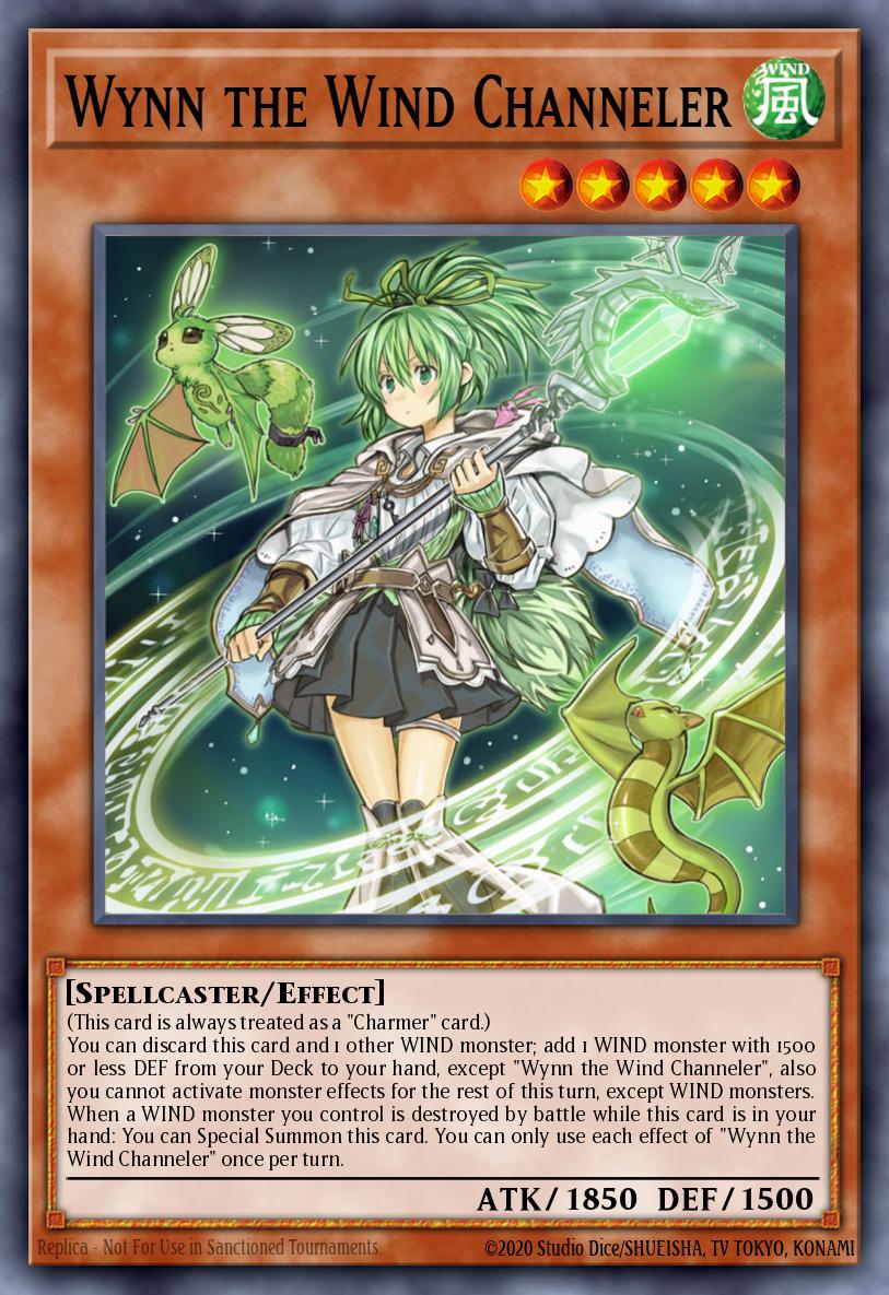 EN086 - ROTD-IT086 - Wynn the Wind Channeler - Starlight Rare - Effect Monster - Rise of the Duelist