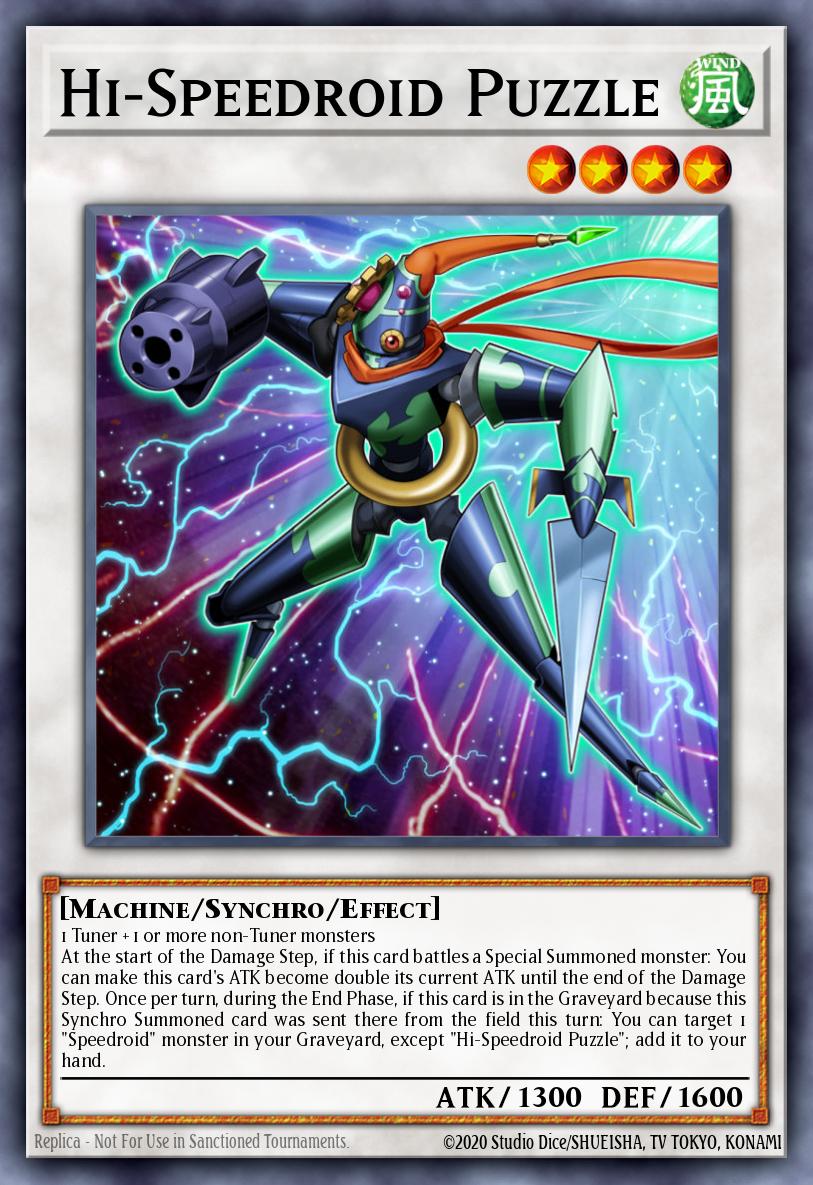 LAVD-ENS28 - Hi-Speedroid Puzzle - Common - Legendary Arc-V Decks
