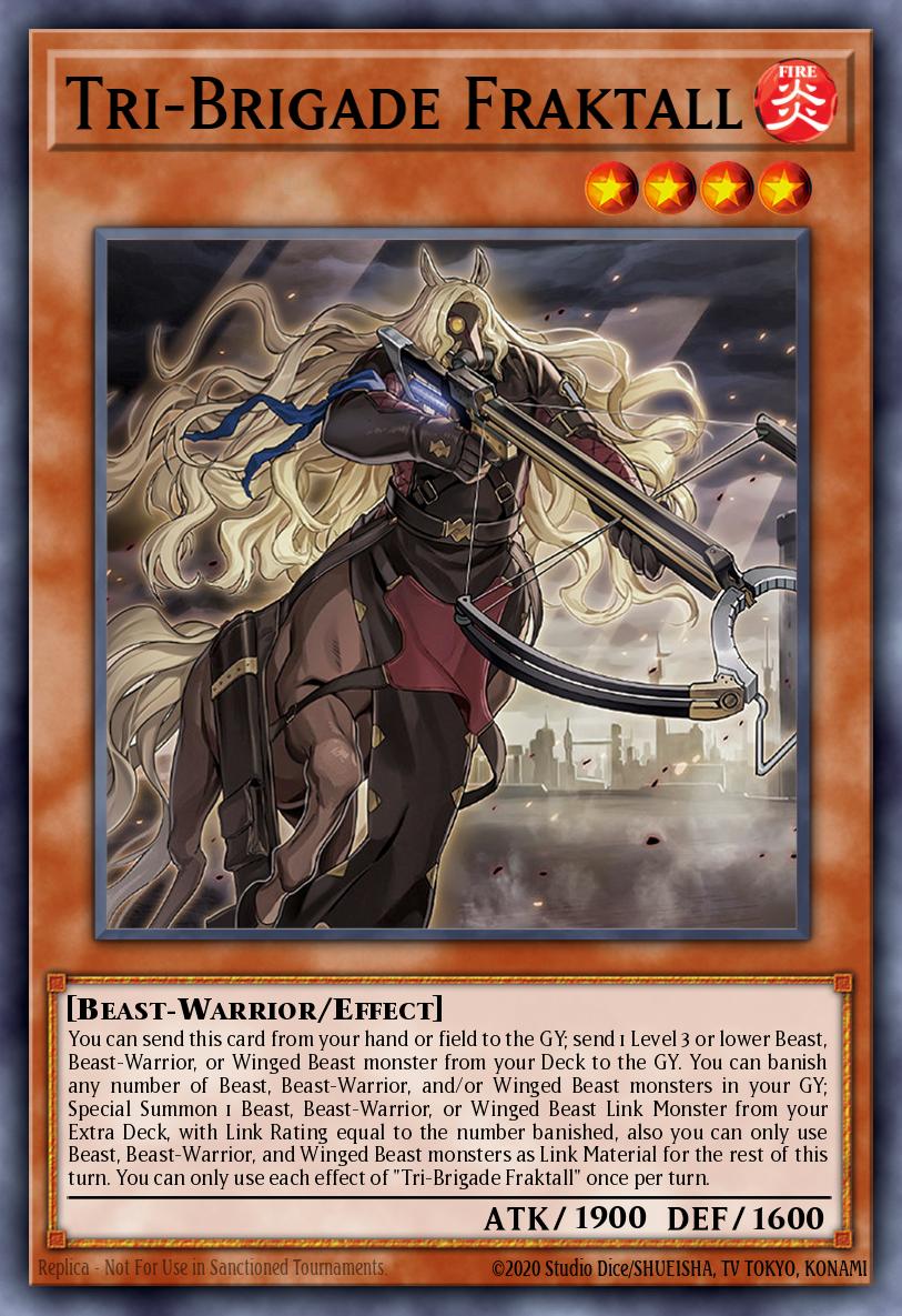 LAVD-ENL09 - Tri-Brigade Fraktall - Common - Legendary Arc-V Decks