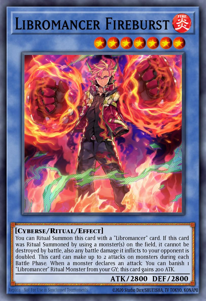 EN112 - MP23-EN112 - Libromancer Fireburst - Rare - Effect Ritual Monster - 25th Anniversary Duelist Heroes Tin