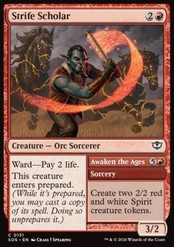 Strife Scholar // Awaken the Ages