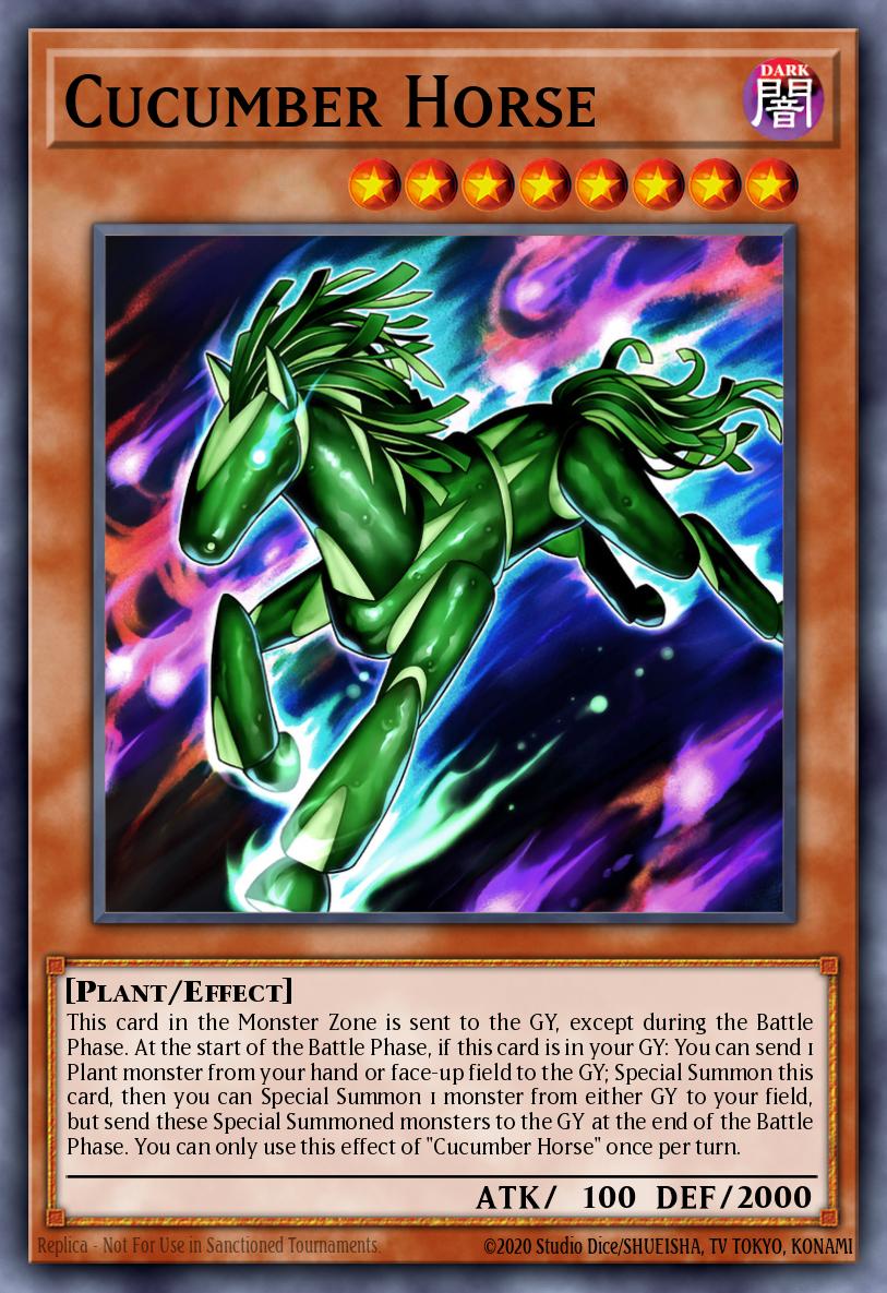 EN183 - MP23-EN183 - Cucumber Horse - Common - Effect Monster - 25th Anniversary Duelist Heroes Tin