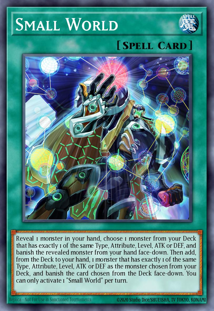 RA01-EN067 - RA01-EN067 - Small World - Secret Rare - Normal Spell - Rarity Collection