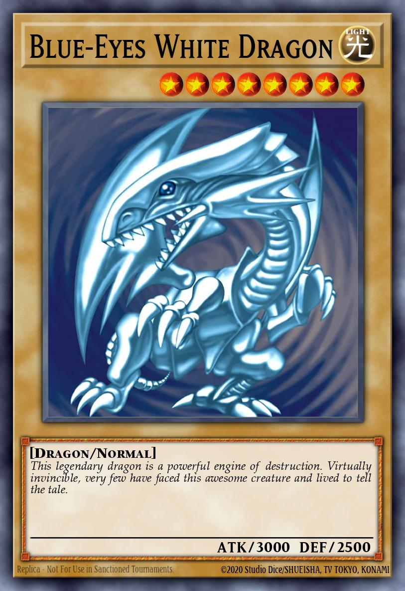 EN104 - MAMA-EN104 - Blue-Eyes White Dragon - Pharaoh Ultra Rare - Normal Monster - Magnificent Mavens