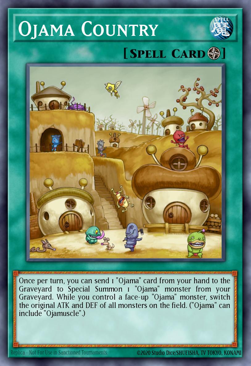 EN110 - GFTP-EN110 - Ojama Country - Ultra Rare - Field Spell - Ghosts From the Past