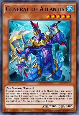 BETB-EN014 - General of Atlantis - Ultra Rare - Beyond the Brave