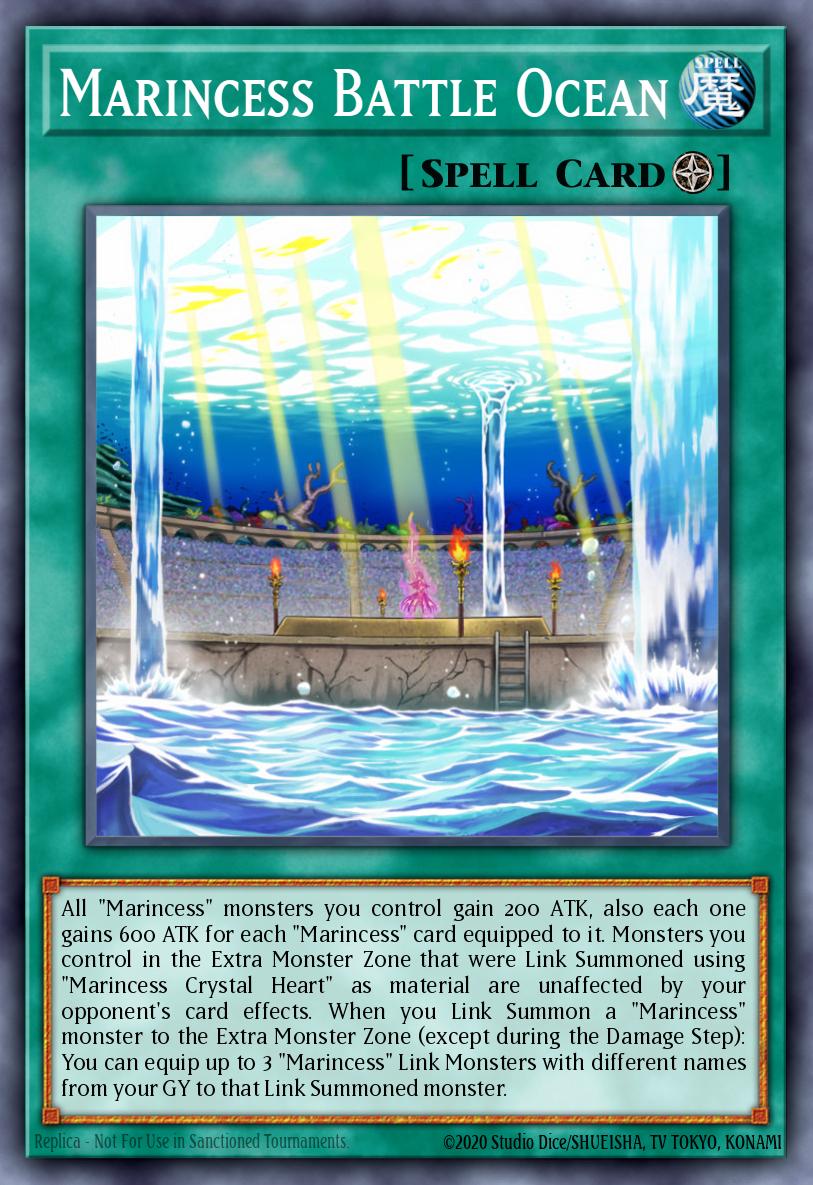 LED9-EN044 - Marincess Battle Ocean - Common - Field Spell - Legendary Duelists 9 Duels from the Deep