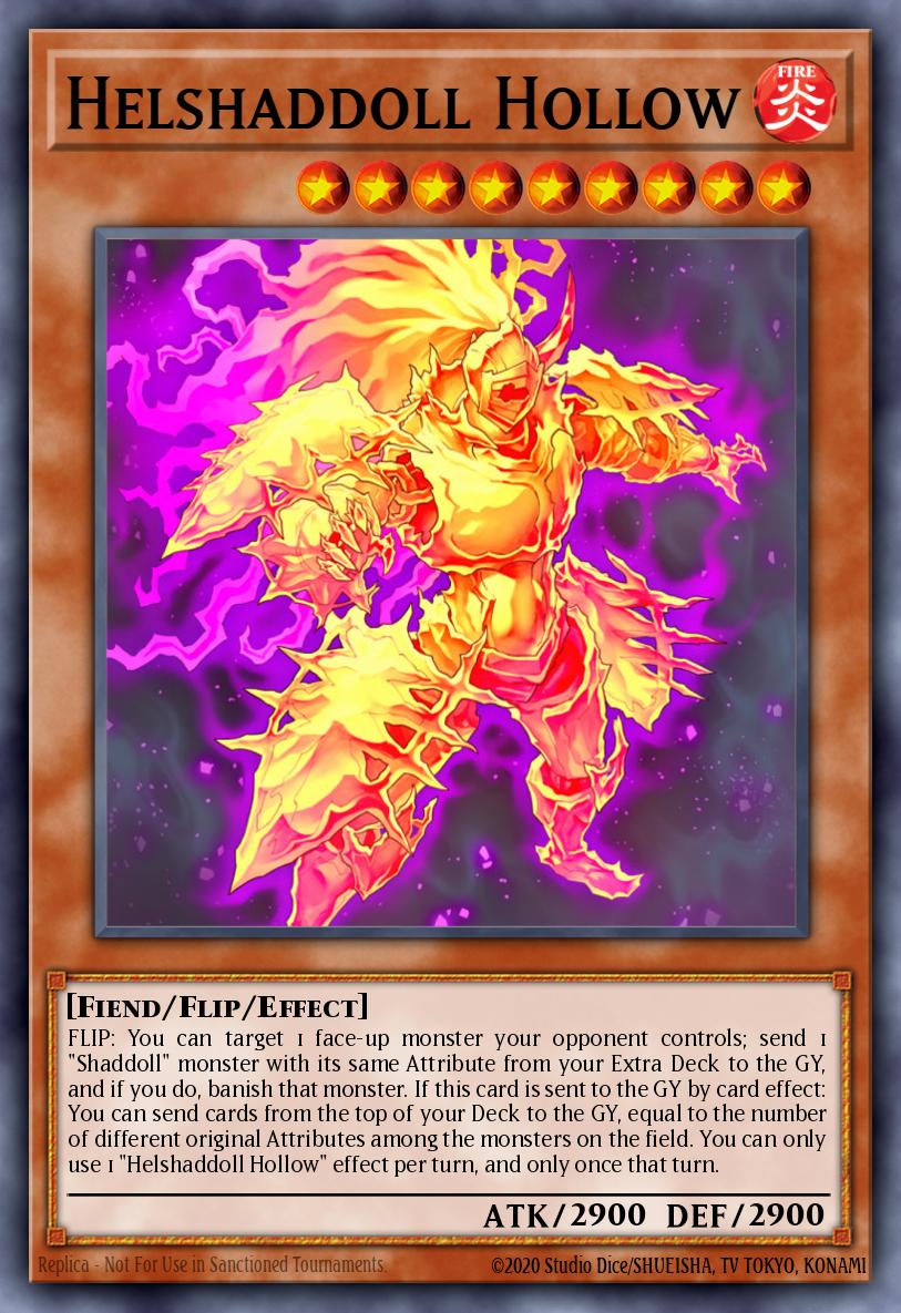 EN007 - GFTP-EN007 - Helshaddoll Hollow - Ultra Rare - Flip monster - Ghosts From the Past