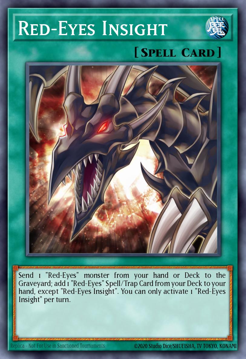 EN019 - LDS1-EN019 - Red-Eyes Insight - Common - Normal Spell - Legendary Duelists Season 1