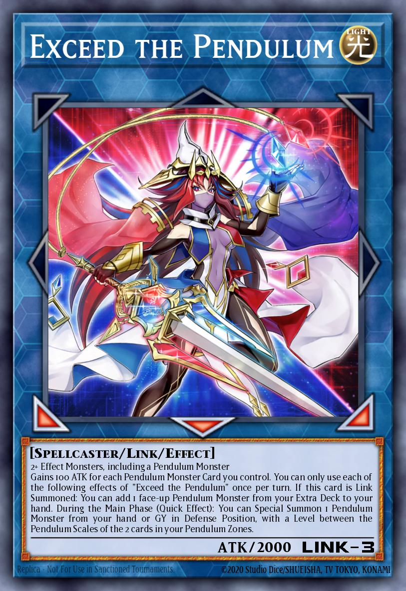 LAVD-ENO36 - Exceed the Pendulum - Ultra Rare - Legendary Arc-V Decks