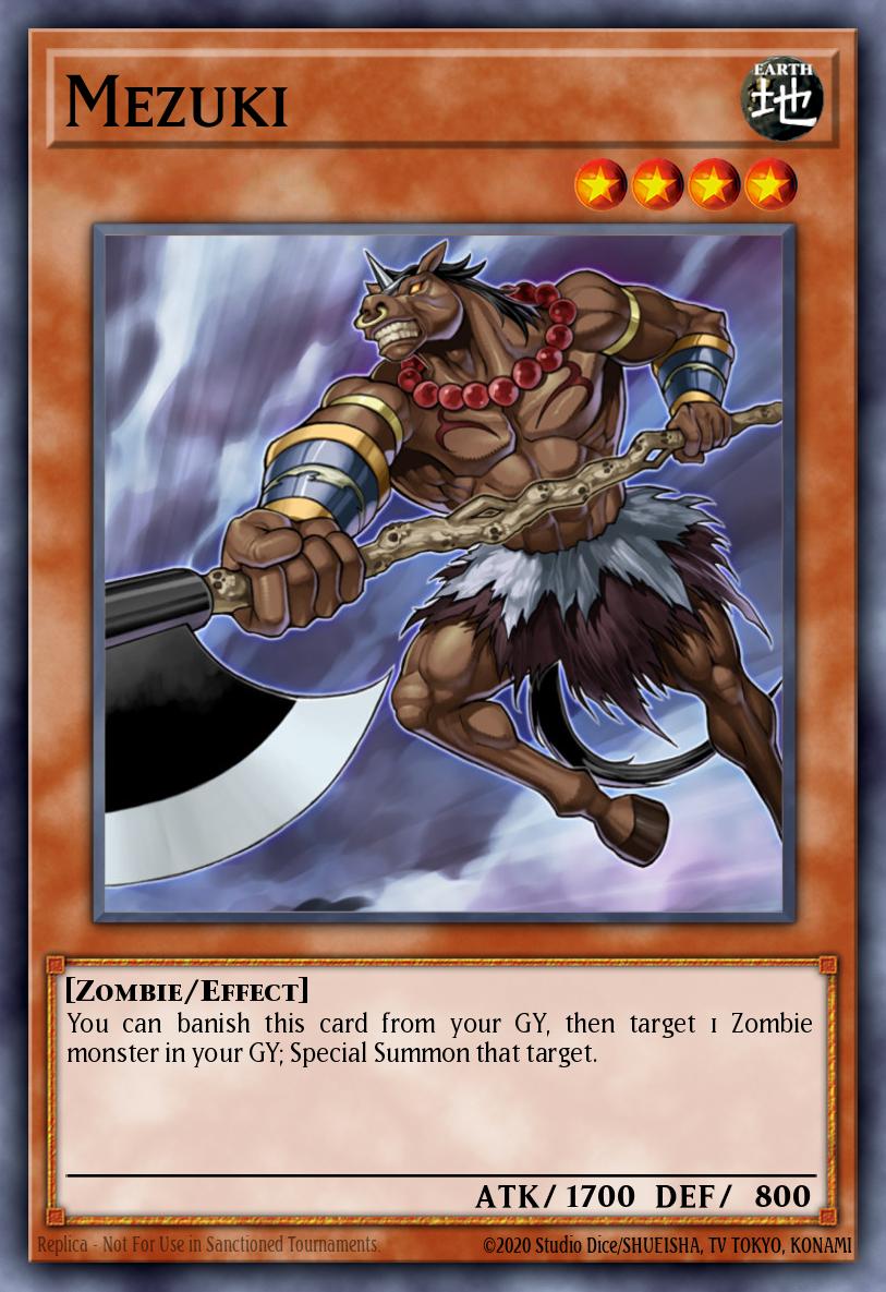 EN016 - PP02-SP016 - Mezuki - Secret Rare - Effect Monster -