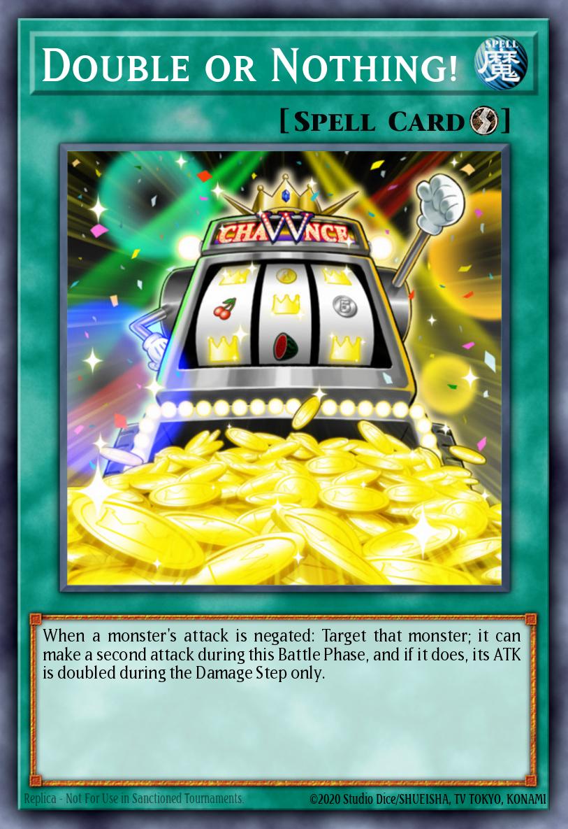 yugioh dupo card list DUPO-EN064 - Double or Nothing! - Ultra Rare - Quick-Play Spell