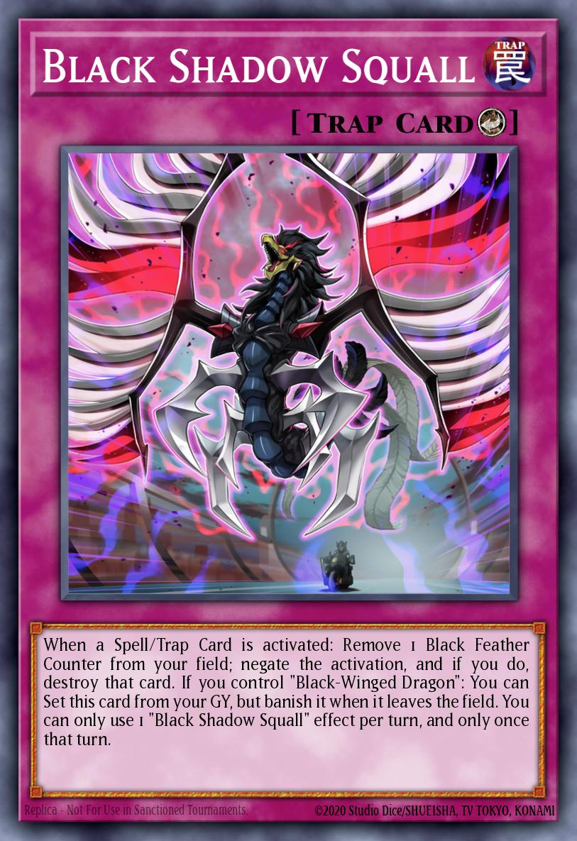 EN208 - MP23-EN208 - Black Shadow Squall - Common - Counter Trap - 25th Anniversary Duelist Heroes Tin