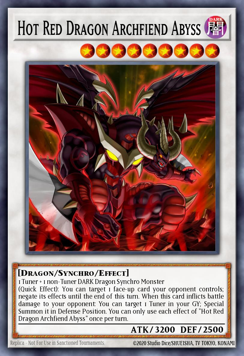 EN057 - DUPO-EN057 - Hot Red Dragon Archfiend Abyss - Ultra Rare - Effect Synchro Monster - 1st-Edition - Duel Power