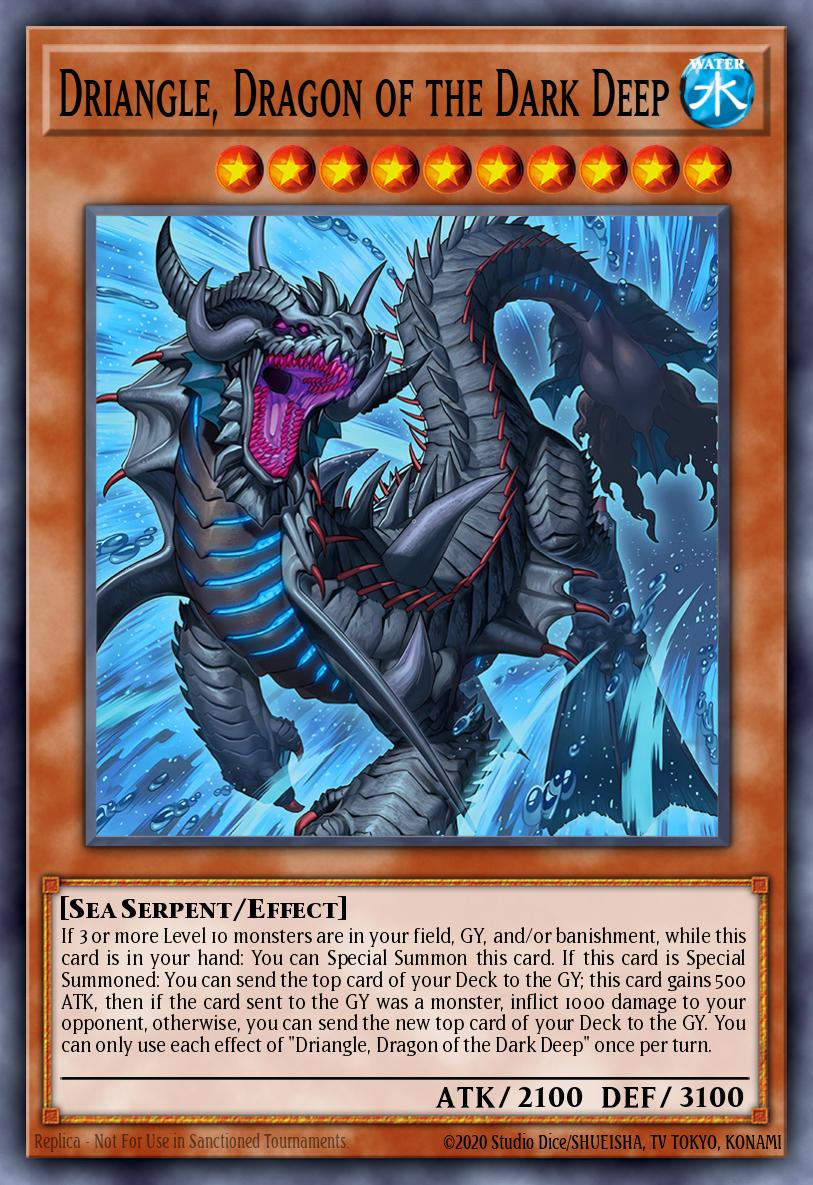 SUDA-EN022 - SUDA-EN022 - Driangle, Dragon of the Dark Deep - Common - Effect Monster - Supreme Darkness
