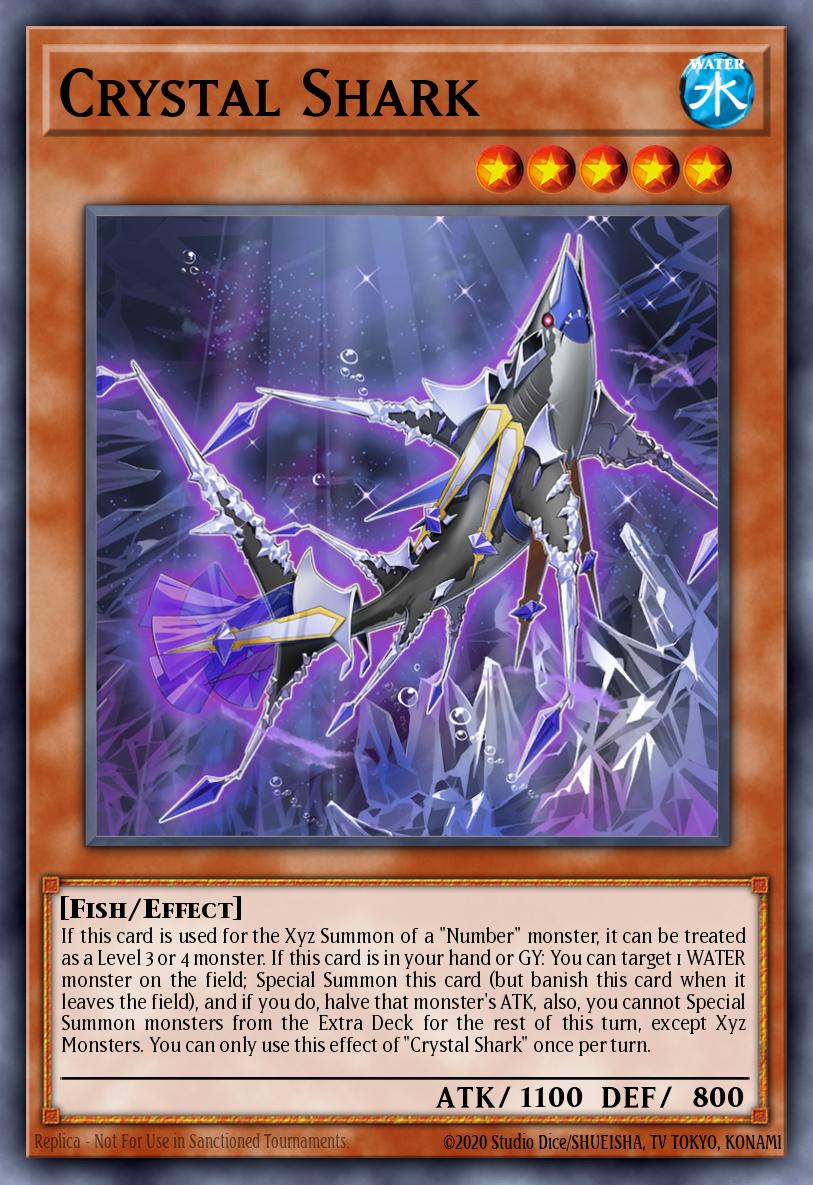EN031 - Crystal Shark RA03-EN031 - Ultimate Rare -