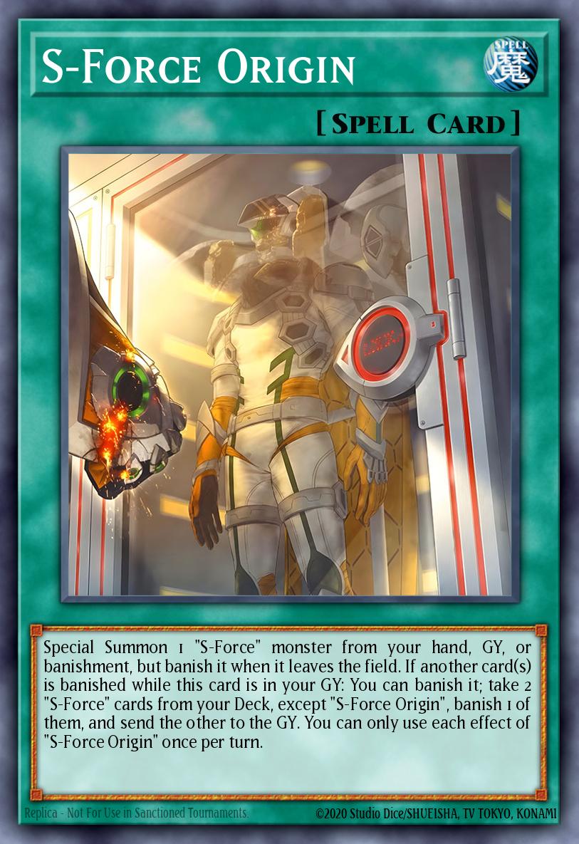 CORI-EN058 - S-Force Origin - Common - Chaos Origins