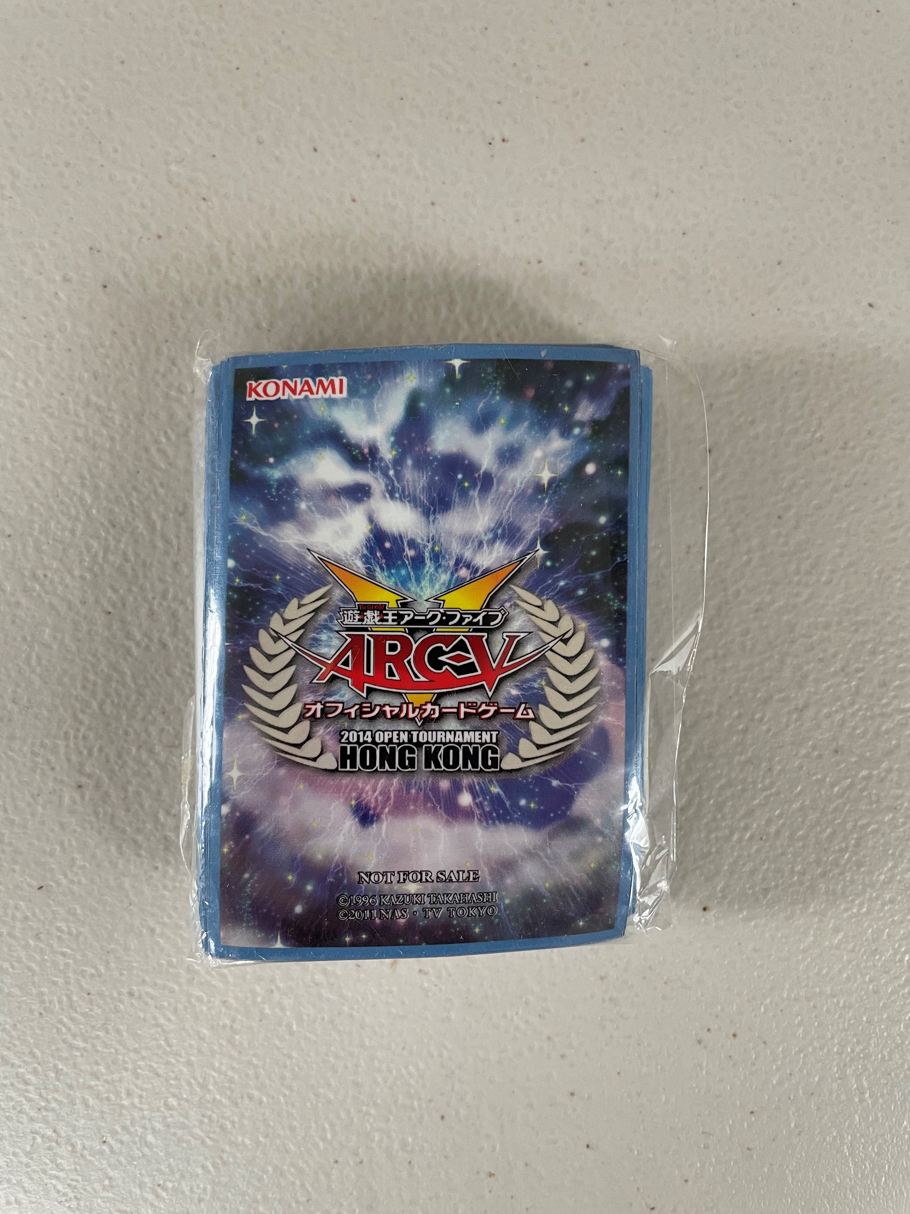 yugioh arc v card sleeves Yugioh OCG Arc-V Hong Kong Open Tournament 2014 Sleeves