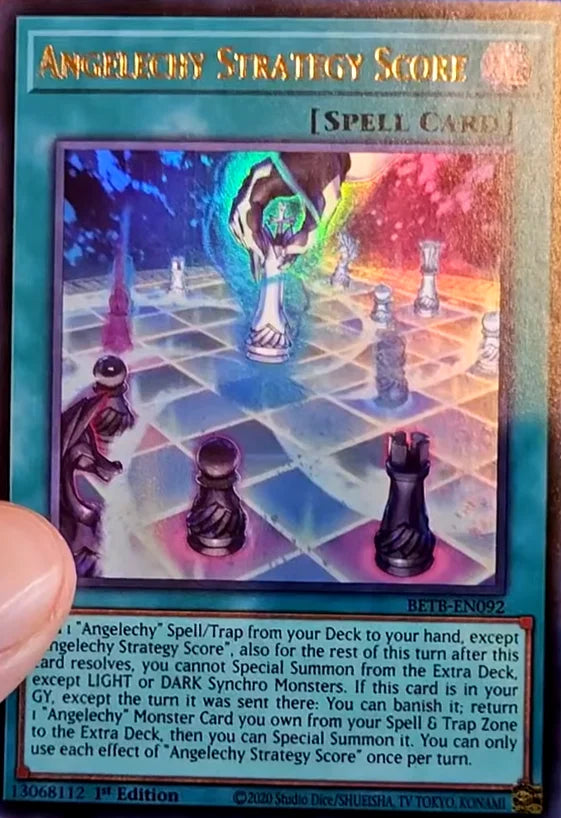 BETB-EN092 - Angelechy Strategy Score - Ultra Rare - Beyond the Brave