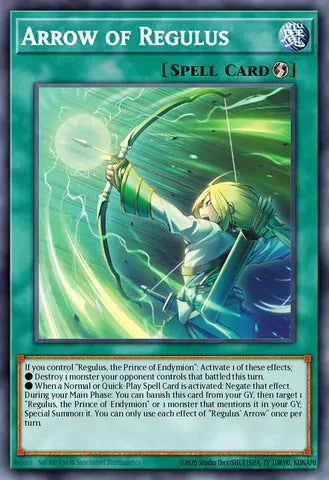 BLGG-EN044 - Arrow of Regulus - Ultra Rare - Battles of Legend: Glorious Gallery