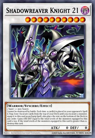 BLGG-EN046 - Shadowreaver Knight 21 - Ultra Rare - Battles of Legend: Glorious Gallery
