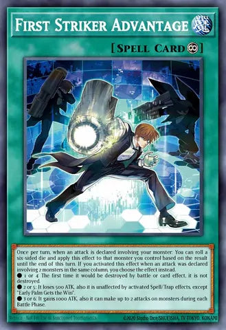 BLGG-EN048 - First Striker Advantage - Ultra Rare - Battles of Legend: Glorious Gallery