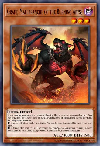 BLGG-EN063 - Graff, Malebranche of the Burning Abyss - Ultra Rare - Battles of Legend: Glorious Gallery